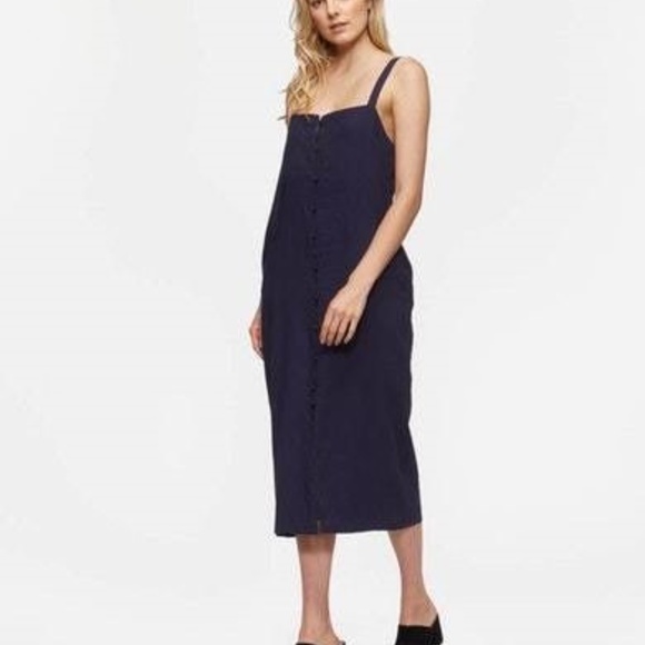TAVIK TARA MIDI DRESS in Evening Blue - Picture 2 of 8